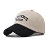 Cntang Модная летняя бейсболка мужская с вышивкой букв хлопковый козырек Snapback мужская женская повседневная для улицы спорта Хип-хоп кепка