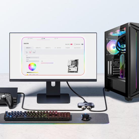 Кронштейн для графического процессора с нескользящим основанием, прочная несущая способность, регулируемая высота, температура