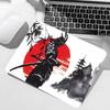 Japan samurai Mouse Pad Square Computer Office Game Table Mats Small Rubber Anti-slip Gaming Keyboard Mousepads Desktop Desk Mat