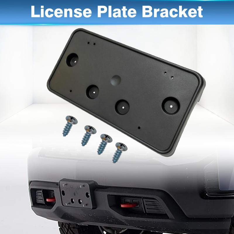 84428905 Car Front Bumper License Plate Frame Bracket Holder For Chevrolet Silverado 1500 LTD High Country LT LTZ RST
