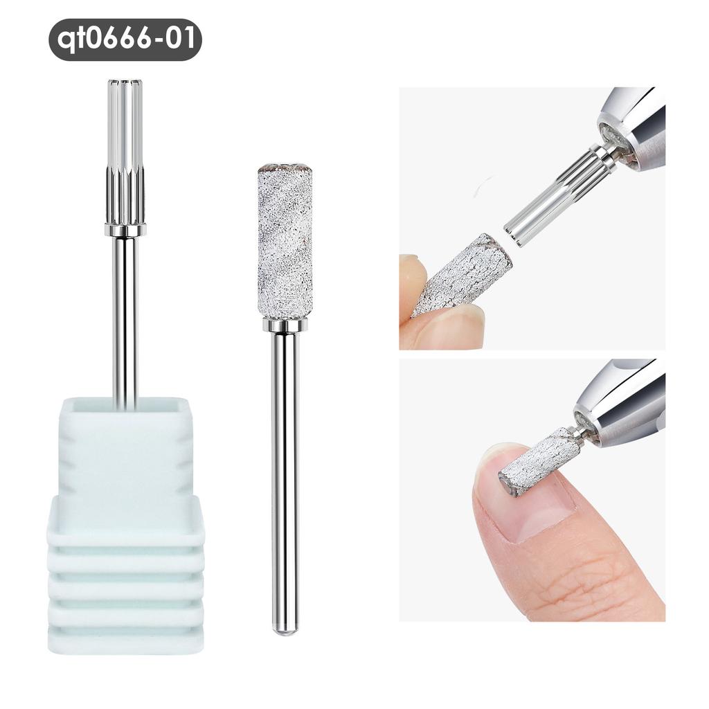 Professional Nail Drill Bit Sanding Bands Small Size Carbide Bit for Nail Machine Smooth and Shine Nails Easily