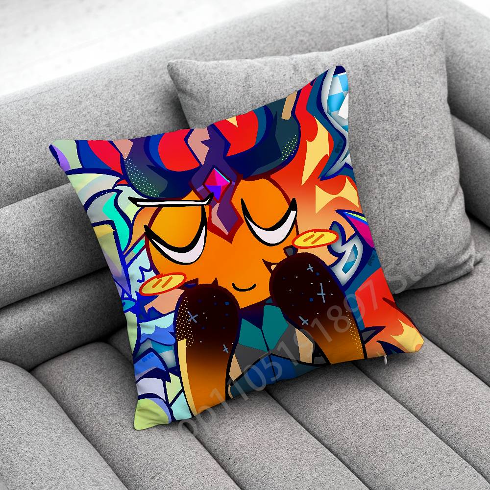 Black Sapphire Sugarfly C-Cookie Run Throw Pillow Case For 50X50Cm 40X40Cm 45X45Cm 30X30Cm Square Bedroom Pillowcase Cover