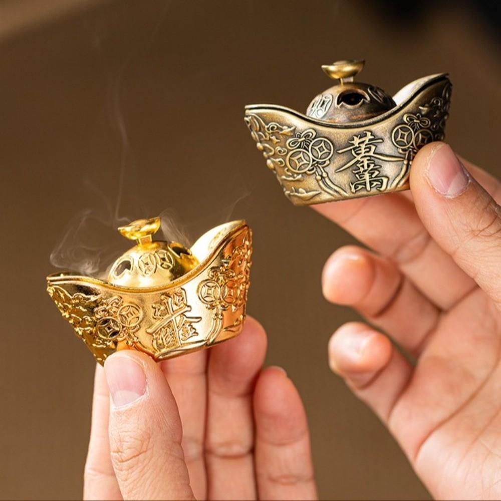 Metal Incense Burner Handheld Incense Rack New Desktop Ornament Home Decor