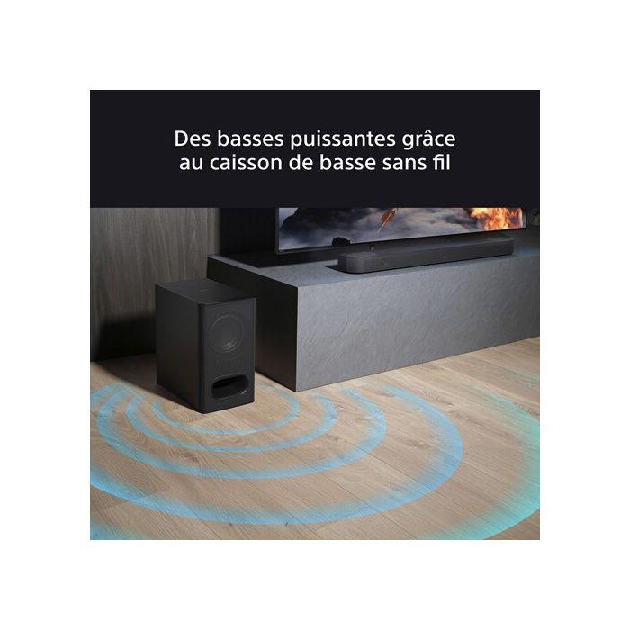 Barre de son Sony BRAVIA Theatre Bar 6 avec caisson de basse