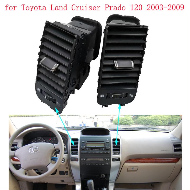Автомобильные аксессуары Дефлекторы кондиционера для Toyota Land Cruiser Prado 120 2003-2009