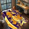 Pikachu Rug Washable Non Slip Floor Mat, Big Area Carpet for Bedroom Gamer Room Home Styling.-TING