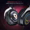 FIFINE Gaming Headset Connection Wired Sealed RGB Lighting with Detachable Microphone Compatible with For Gamers Movies Black AmpliGame H3 3.5mm