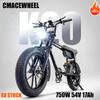 CMACEWHEEL K20 Electric Bike 20“ Fat Tire E-bike 54V 17Ah Battery 7-Speed E MountainBike Men & Women Torque 70N.m