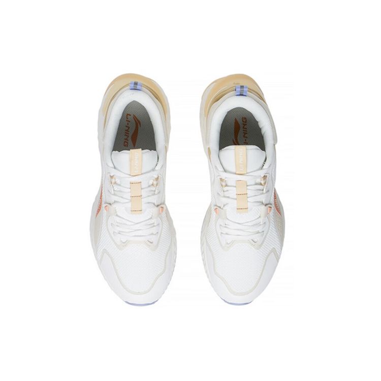 Li Ning амортизирующие низкие спортивные повседневные туфли женские кроссовки хаки AGLS212-5