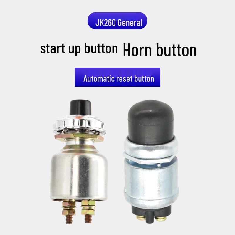 Waterproof One-Key Start & Horn Switch for 12V/24V Truck/Car JK2601 Modification