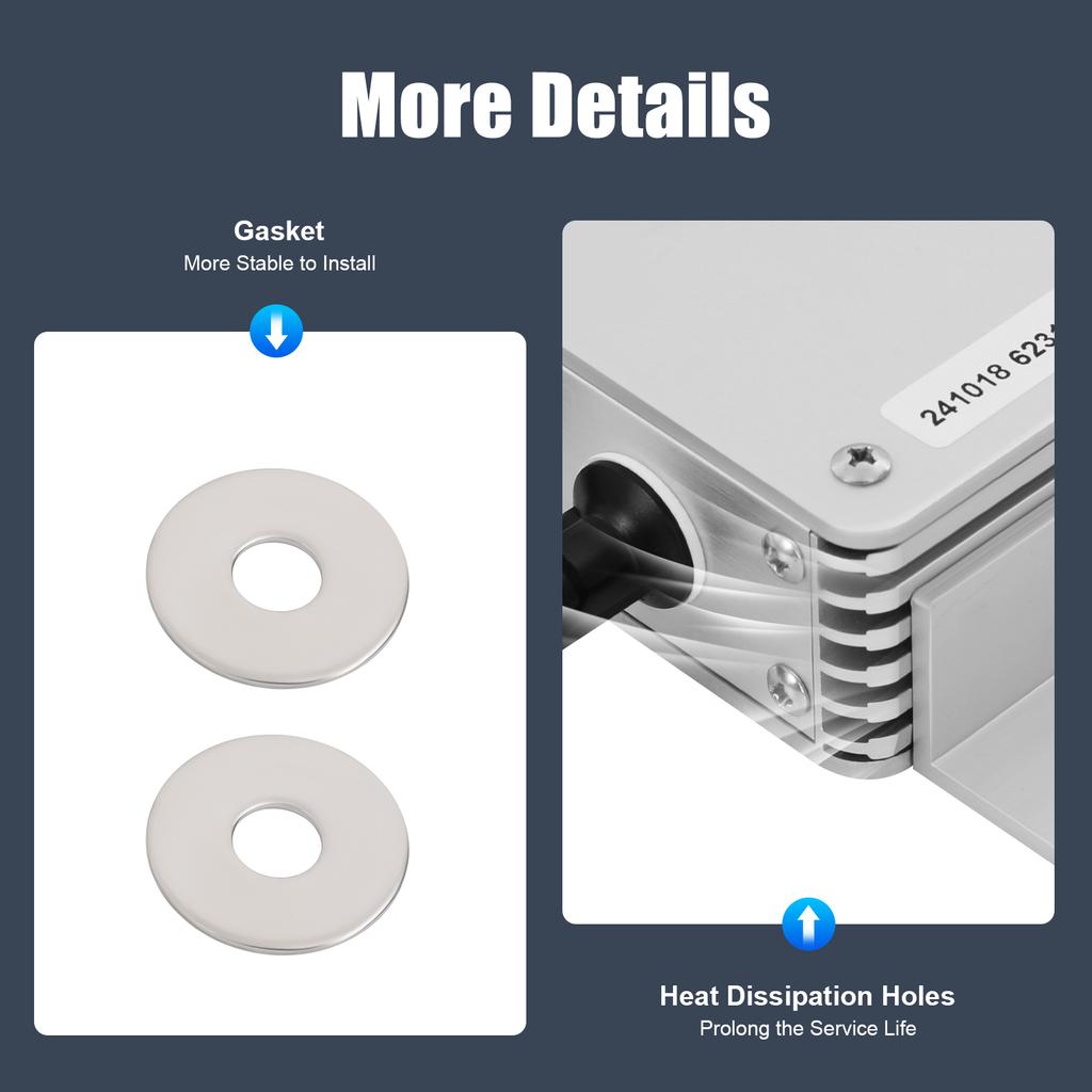 Микроинвертор 1200 Вт для работы в сети, Высокоэффективный MPPT, Водонепроницаемый IP65 с ЖК-дисплеем, для солнечных панелей 30 В/36 В, для домашнего и коммерческого использования