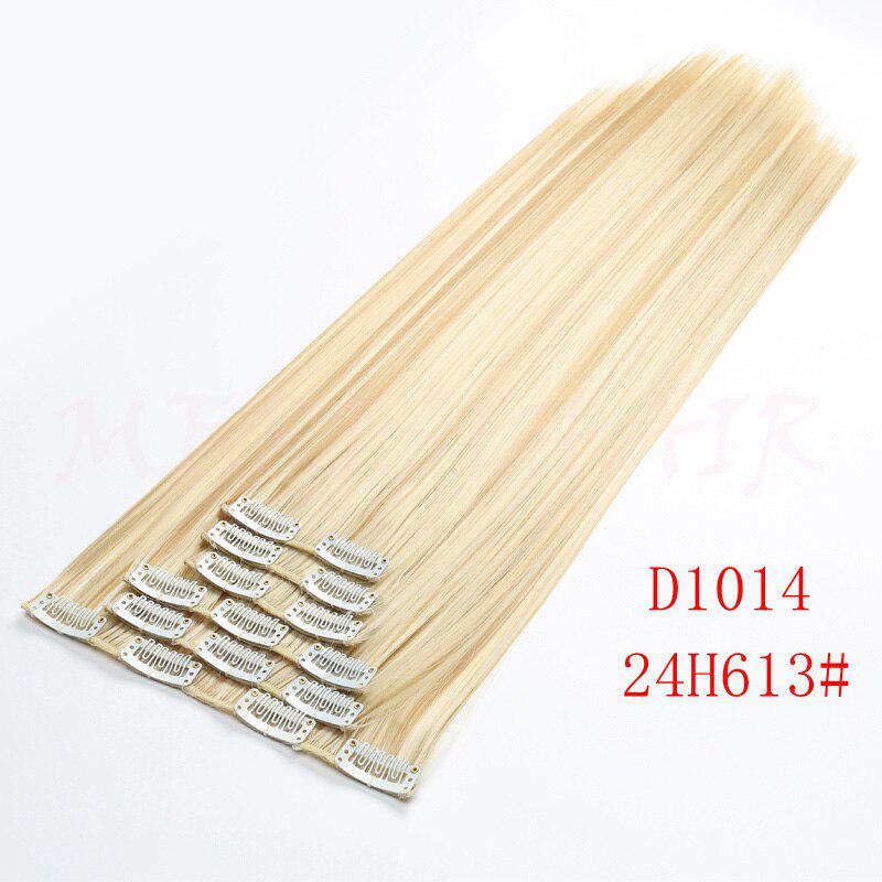 Long Straight Women In Hair Extension Synthetic Haistyle Heat Resistan