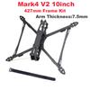 Набор Mark4 V2 10 дюймов FPV Рама + Контроллер полета F405 V3S + 4-в-1 Регулятор скорости 60A + Моторы 3115 900KV + Пропеллеры + ELRS для RC FPV Фристайл Гонки Дрона