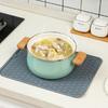 Силиконовый дренажный коврик Водонепроницаемый кухонный столовый прибор Коврики для посуды Подвесные нескользящие водонепроницаемые настольные салфетки Изоляционная подложка