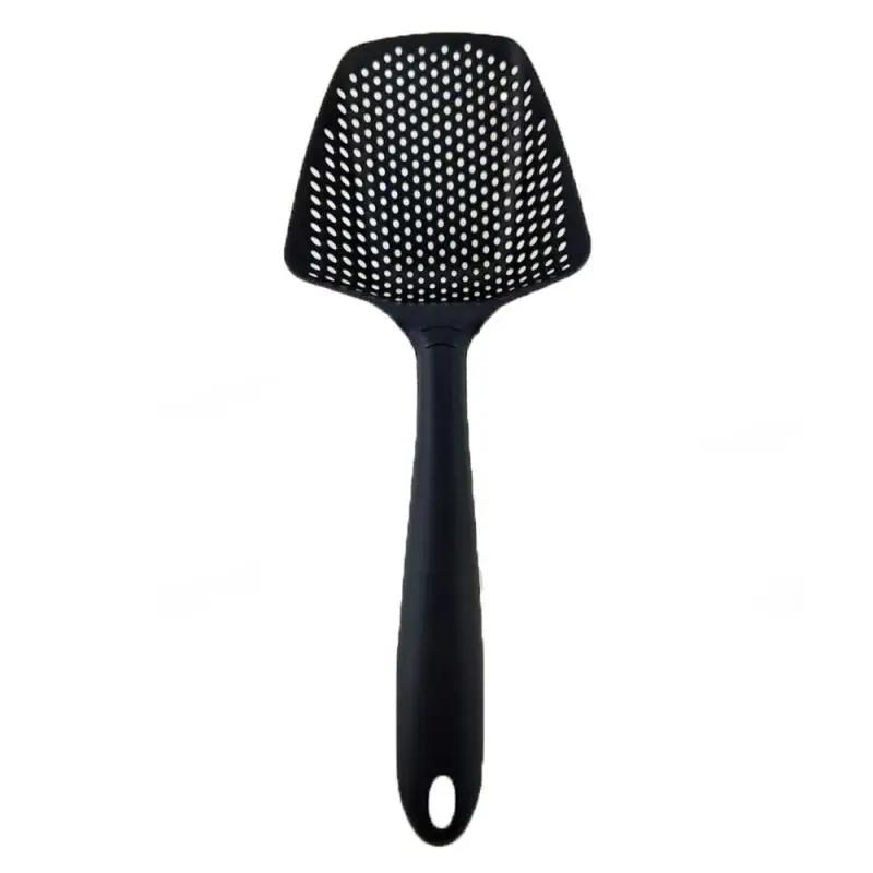 Portable Filter Home Kitchen Tool, 1pc Anti - scald Skimmer Strainer, Nylon Soup Spoon Ladle for Fry Food, Kitchen