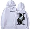 Alpha Djadja & Dinaz горячий продукт Новая модель одежда с принтом худи Оверсайз Унисекс Высококачественный Люкс горячий продукт Уличная мода Модный Хлопок Y2k Короткий