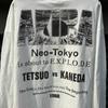 Печать ФутболкаAKIRA1988Американский повседневный стильМужская футболка с длинным рукавомМодаПовседневныйБелый