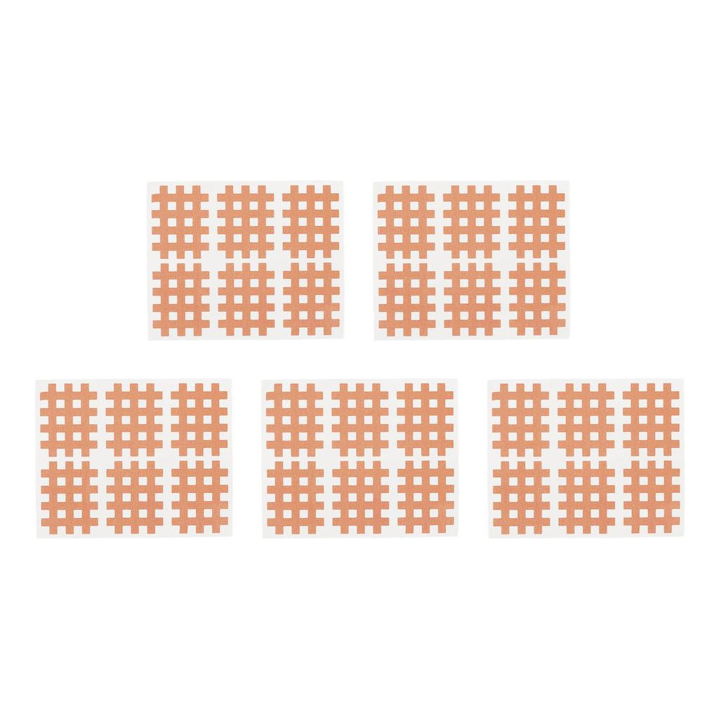 5 листов сетчатой ленты дышащая суставная мышца акупунктурная точечная терапия крест кинезиологическая лента для рук