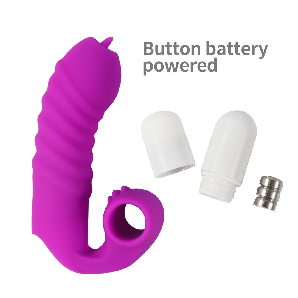 G-spot Sex Toys Tongue Massager Vagina Stimulation Mini Finger Vibrator for Women Erotic Toy Clitoris Stimulator Adult Products