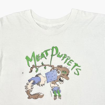 Футболка Meat Puppets Хлопок Белый Мужская Размеры от S до 4XL BL983