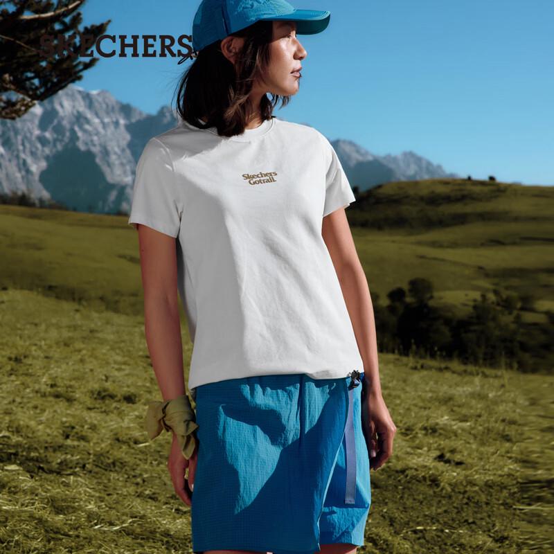 Skechers Женская антибактериальная футболка с коротким рукавом и эффектом прохлады P226W066