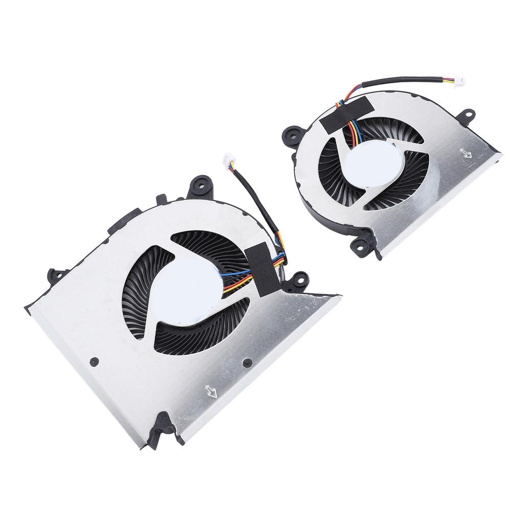 Вентилятор охлаждения ЦП и ГП ноутбука Профессиональный сменный вентилятор охлаждения для MSI GF63 8RC 8RD MS 16R1 MS 16R2 Аксессуары для ноутбука