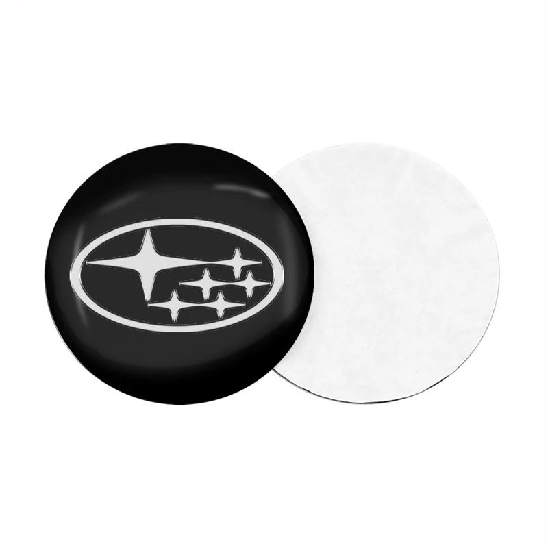 4pcs 56mm Car Wheel Center Hub Cap Rim Cover Emblem Stickers For Subaru Forester SG5 SH SJ Impreza XV Legacy Outback WRX STI GC8 erg3
