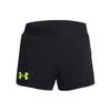 Solid Color Elastic Sports Shorts Men Bottoms Black 1377315-001