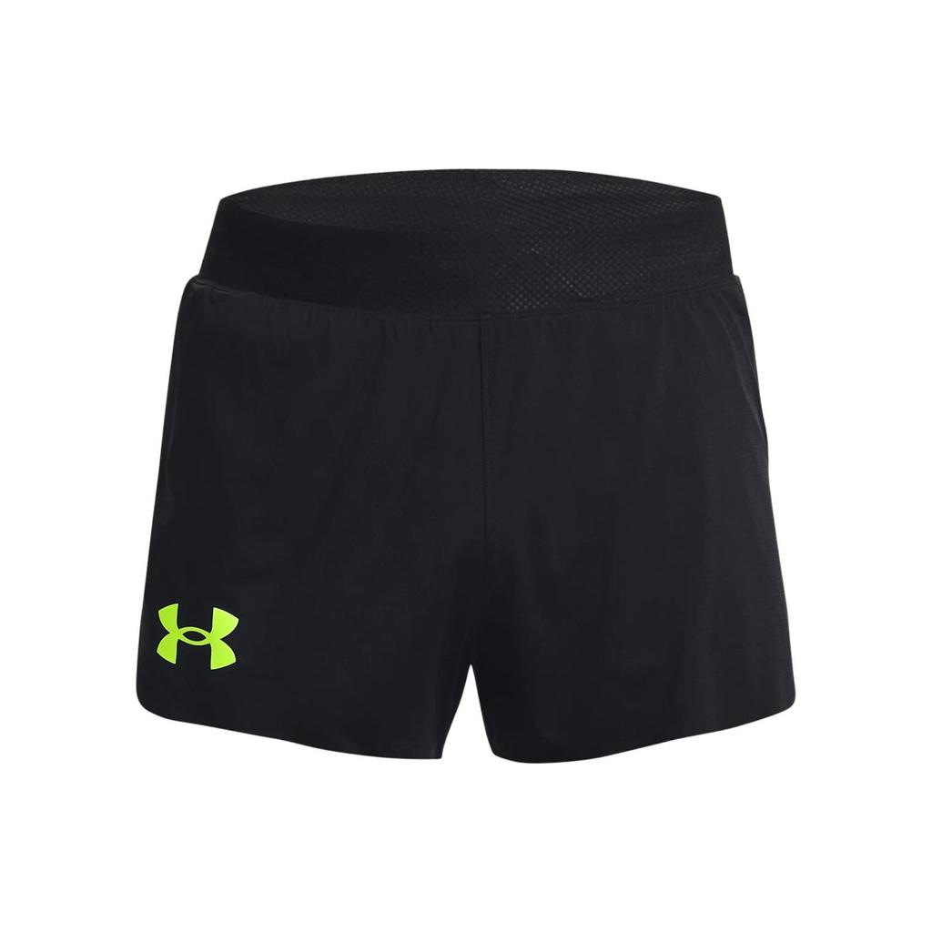 Under Armour Solid Color Elastic Sports Shorts Men Bottoms Black 1377315-001