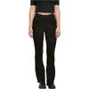 Legging Femme Urban Classics Rib Knit Bootcut GT - Noir - XXL