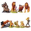 5-12 см ПВХ Модель Король Лев Симба Муфаса Нала Пумба ПВХ Фигурки Действия Игрушки Для Детей Подарок на День Рождения и Рождество