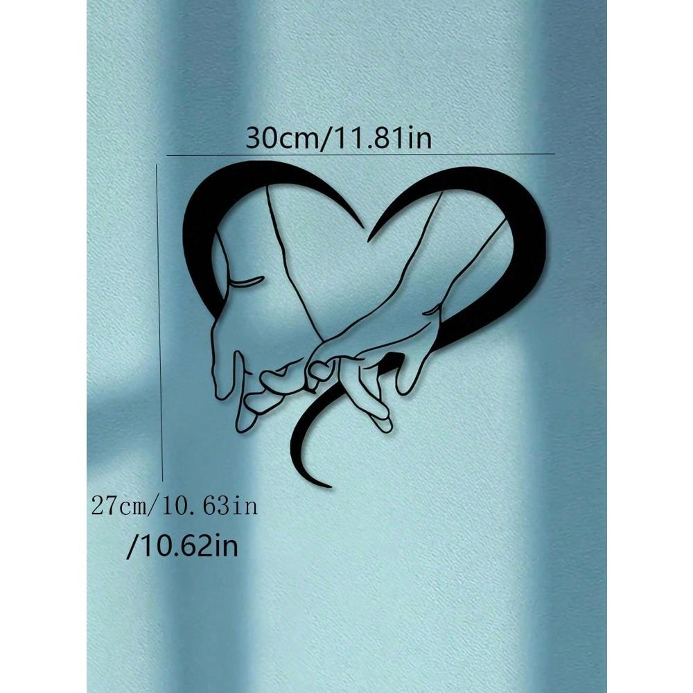 Metal Wall Art Home Decor Modern Plaque Sign