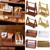 Doll House Furniture Dollhouse Storage Box Wood Mini Storage Rack Dollhouse Decoration