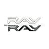 Набор кастомных алюминиевых эмблем для Kia RAY: Дверь, Боковая часть и Задний фонарь