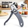 Portable Can Opener Plastic Safety Hand-actuated Bottle Opener Anti Slip Easy Grip Side Cut Multi-Func Professional Kitchen Tool 6
