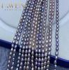 1-3A Rice Pearl Beads Strands 2-8mm White Pink Purple Bulk for Bridesmaid Proposal Handmade Jewelry Top Seller