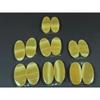Natural Yellow Lace Agate Matched Pair Oval Cabochon Gemstone 07 Pair Lot C-3984