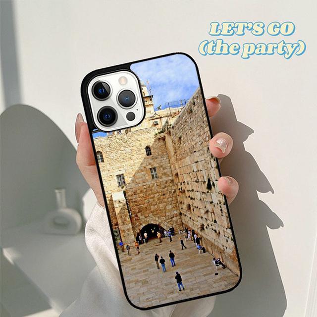Осенний Иерусалим Западная Стена Плача Чехол для Телефона для iPhone 17 Air 16 16e 15 12 11 13 14 Pro Max Plus Coque