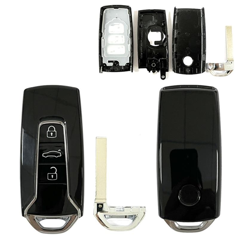 CS001045 3 Button Good Quality With Blade Blank Key Cover For VW MLB Touareg 2018+ KEYSHELL Only