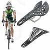 Carbon Fiber Saddle Cushion Ergonomic Design Hollow Breathable Shock-Absorbing Road Bike Saddle Seat Bicycle Equipment