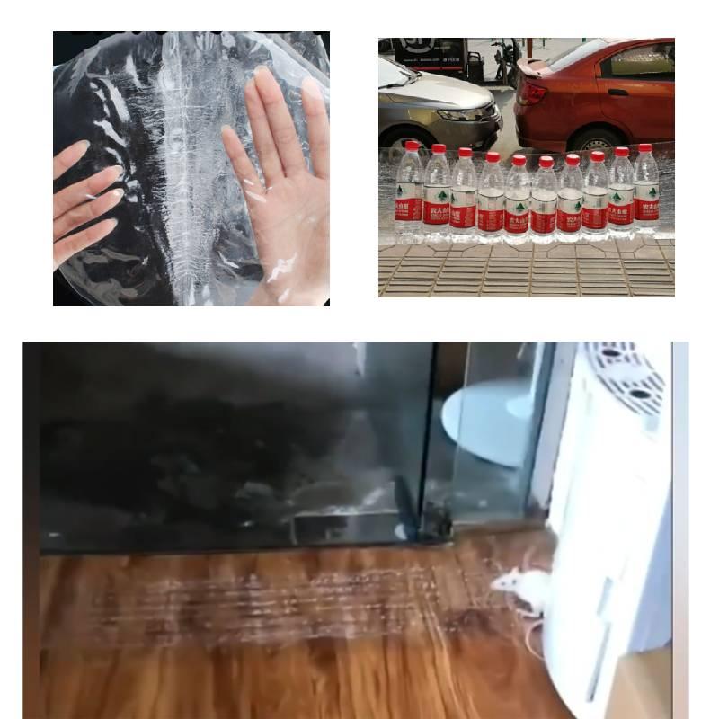 Невидимый прозрачный коврик-мышеловка для отлова грызунов в быту. Сильная клейкая липкая подушечка для контроля крыс X 28 см)