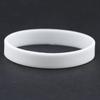 New Fashion Trendy Silicone Rubber Wristband Flexible Wrist Band Cuff Bracelet Bangle 1Pcs