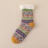 Ethnic Style Warm Socks Winter Home Floor Socks Thick Plush Men's Socks