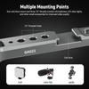 Neewer Camera Monitor Mount for RS NATO Cold and Screw Field Monitor Holder Compatible with RS4 RS RS 3 RS RSC and Gimbals, 360° Rotation, Clamp,