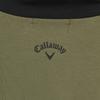 Callaway Футболка с коротким рукавом и воротником-стойкой Гольф C25134203 LL Женская (Протяжение) / / 1180_Хаки