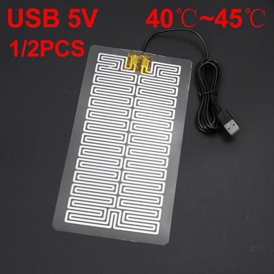 1/2 шт. USB Греющие наклейки Быстронагревающиеся Портативные Грелки Безопасные Греющие Накладки Для Тканевого Жилета Куртки Обуви Носков