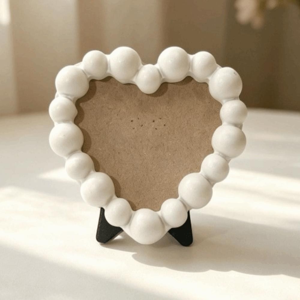 Resin Decorative Picture Frame Rectangular/heart-shaped Shape Cartoon Photo Frame for Home Office