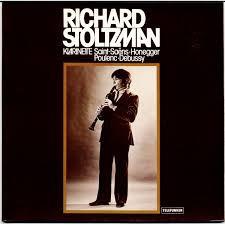 Виниловая пластинка RICHARD STOLTZMAN Кларнет Сен-Санс Онеггер P 642614 Telefunken 1977 Германия Классика Б/у