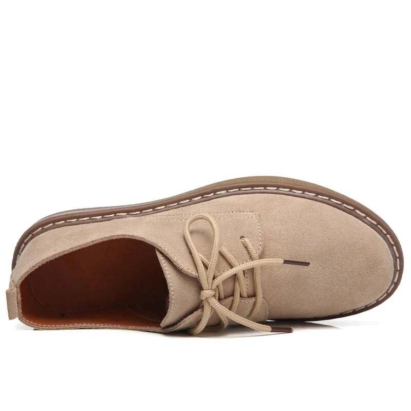 Замшевые женские туфли-оксфорды на плоской подошве, весенние женские кроссовки, лоферы, повседневная обувь, мокасины-лодочки