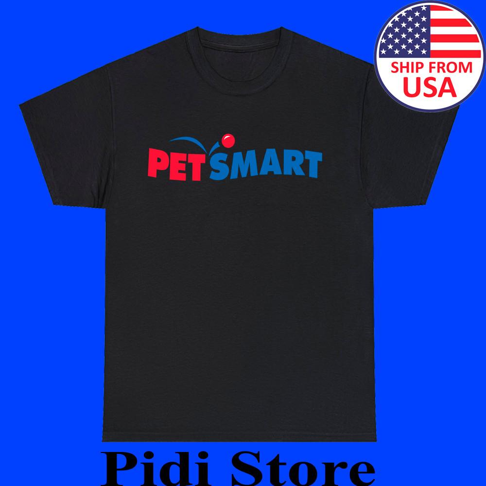 PetSmart Logo Red Blue T-shirt